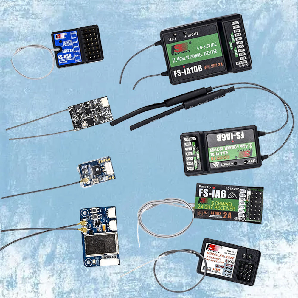 Drone Rc Fpv - Flysky RC Receiver FS-IA6 IA6B IA10B