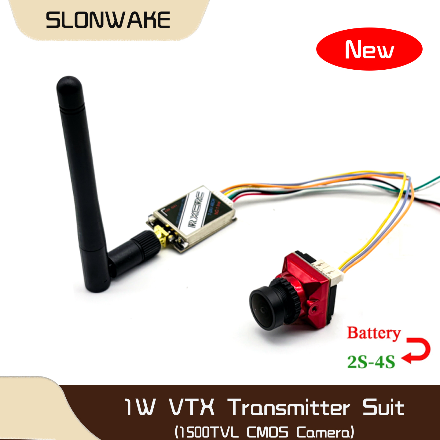 Fpv Camera Cmos - SLONWAKE 5.8G 48CH 1W VTX 100/200/400/1000mW