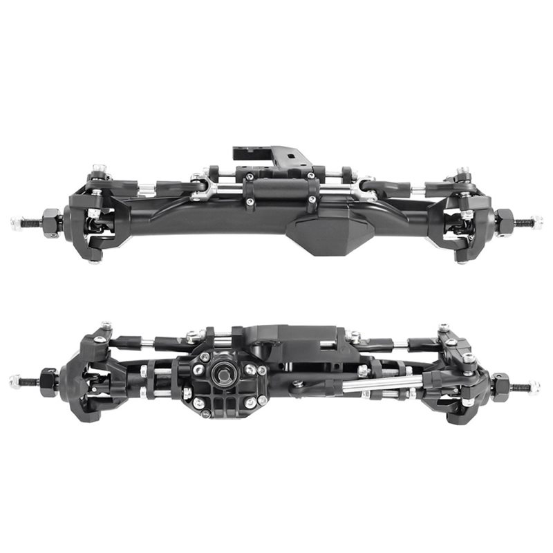 Rc Crawler Axle Parts - MACH-Axle Assembly Front And Rear Straight