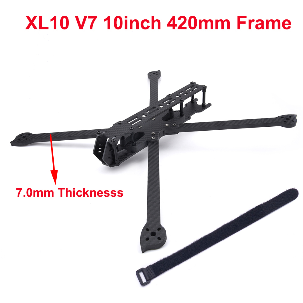 Carbon Fiber Drone Arm - XL10 V7 10inch 420 420mm Wheelbase