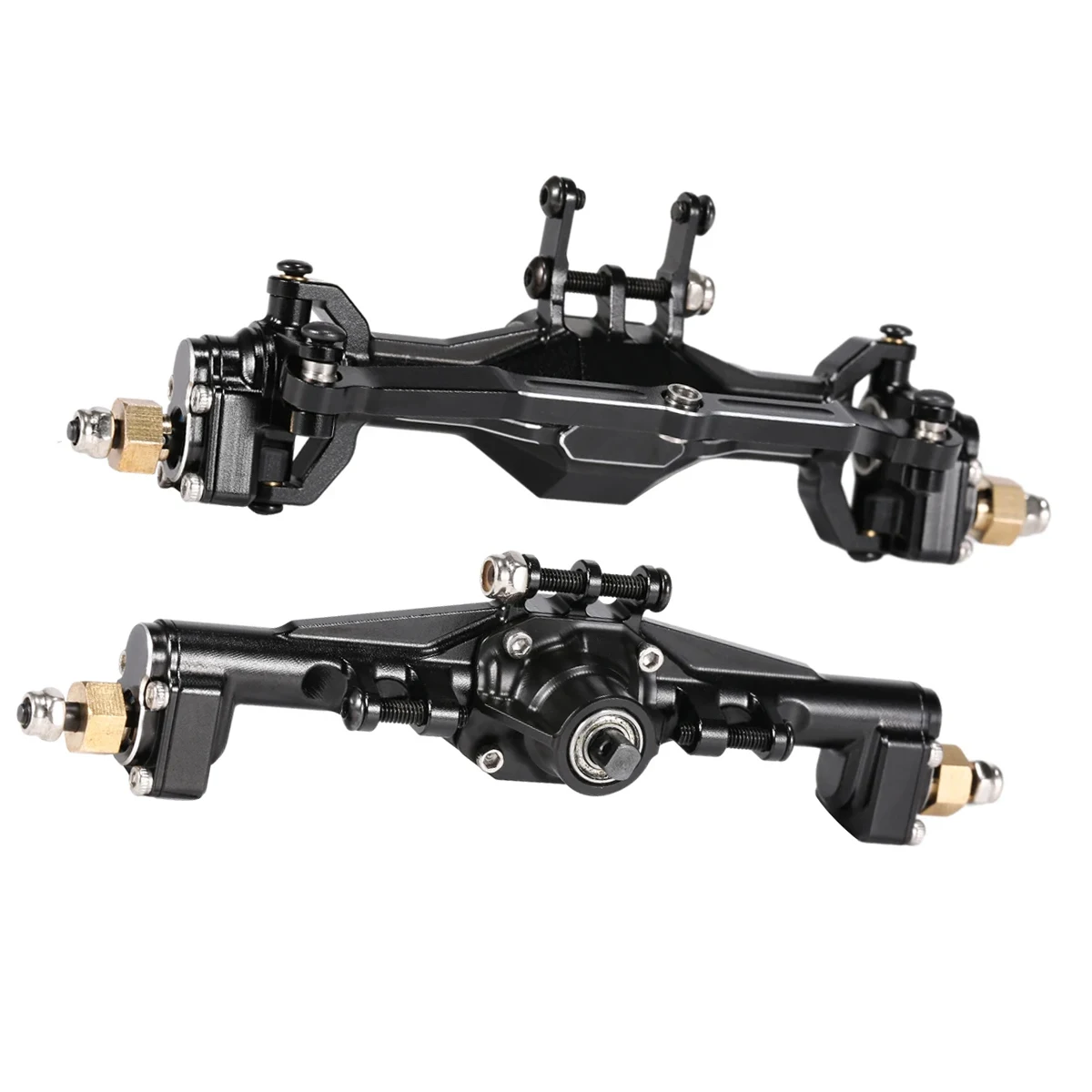 Rc Crawler Axle Parts - TRX4M Aluminum Front Rear Portal Axle