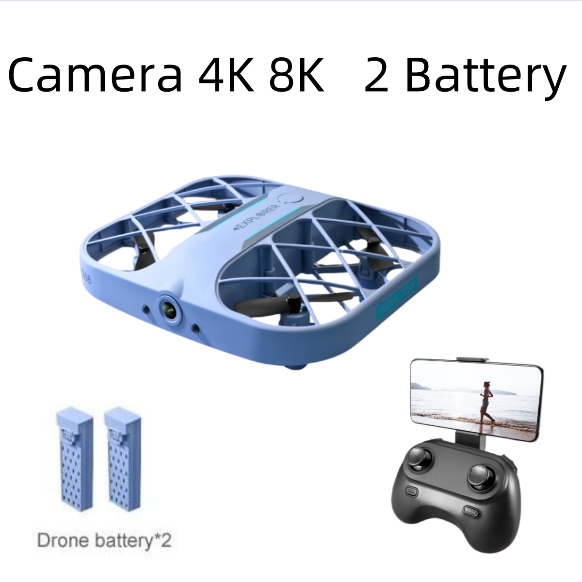 Drone Z - JJRC H107 FPV RC Drone with