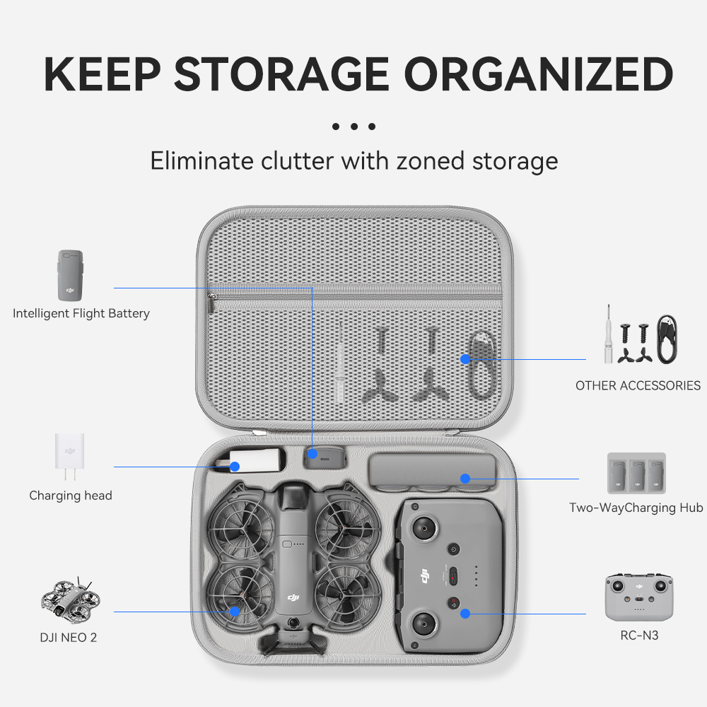 XFJI Travel Organizer Bag for  - Drone Rc Cover review and price