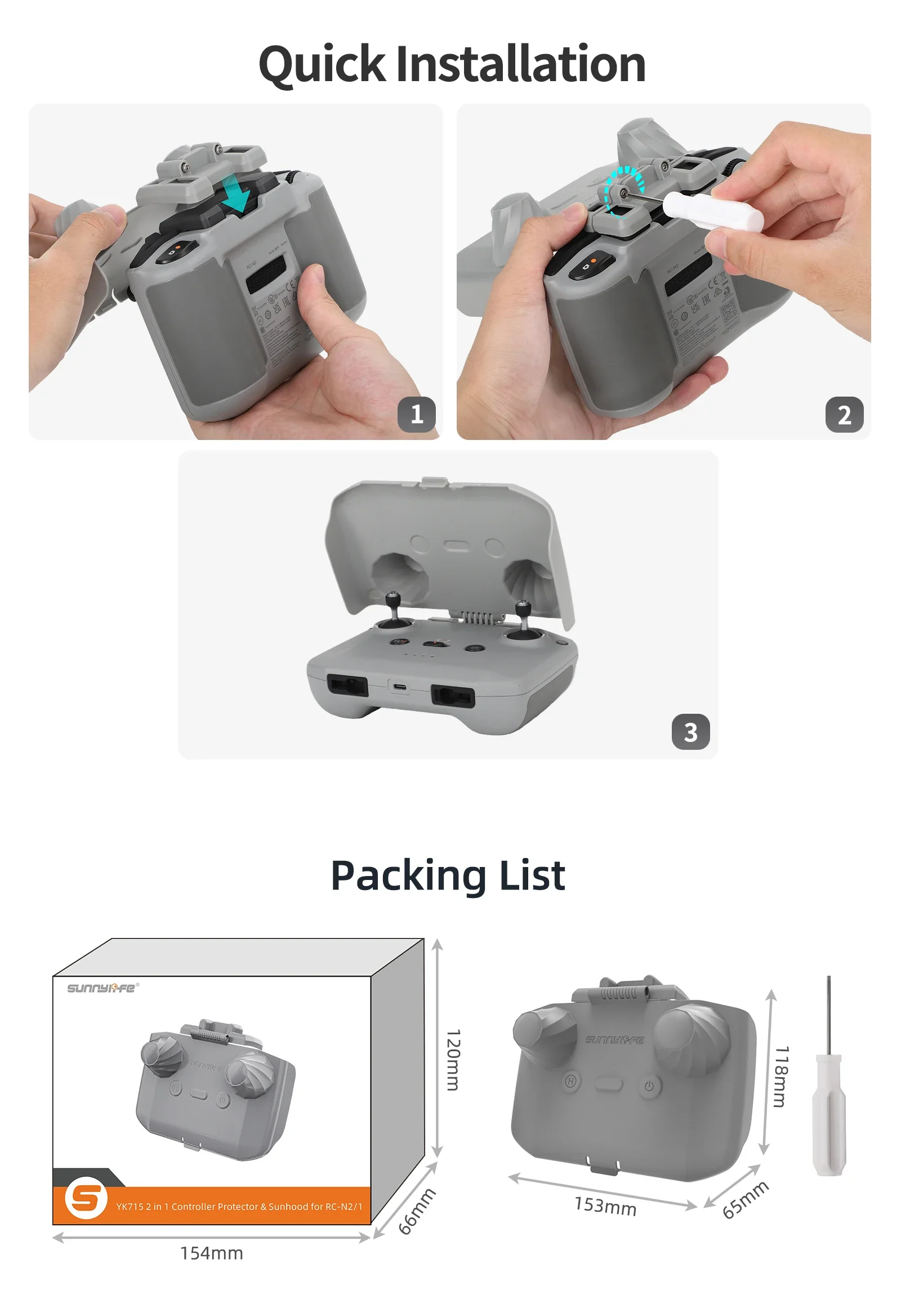 2 in 1 Controller Protector Su - Drone Rc Cover review and price