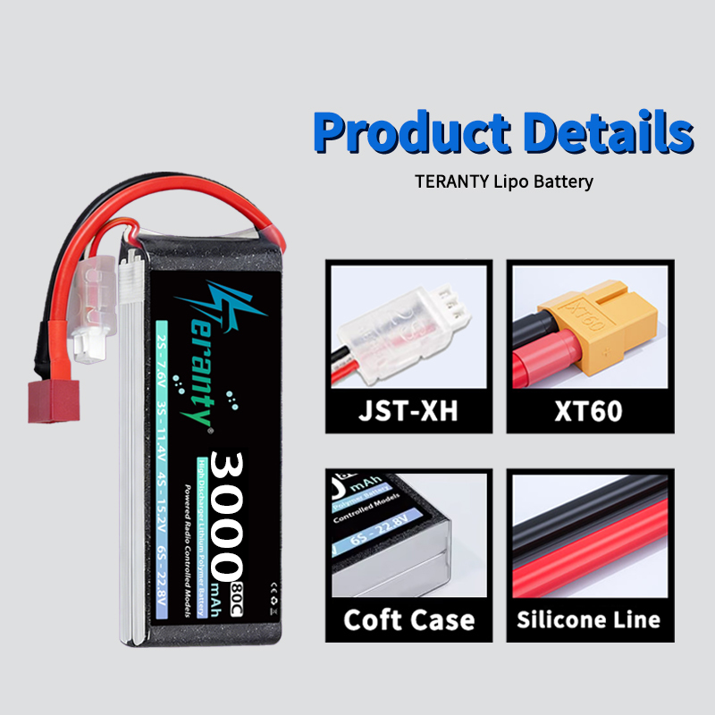 TERANTY 2S 3000mAh Lipo Batter - Drone Rc Board review and price
