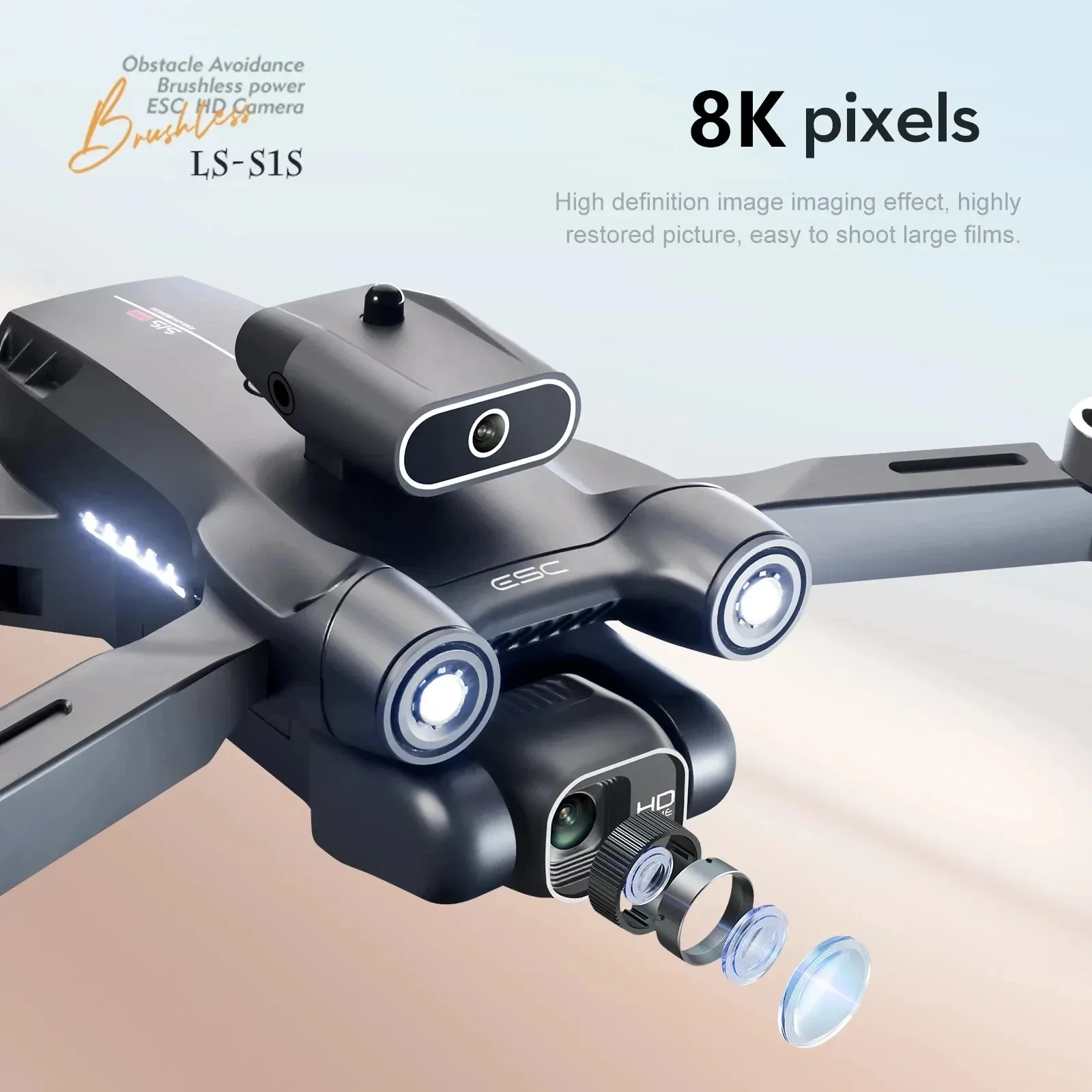 New S1S 5G GPS Drone Camera 8K - Drone Z review and price