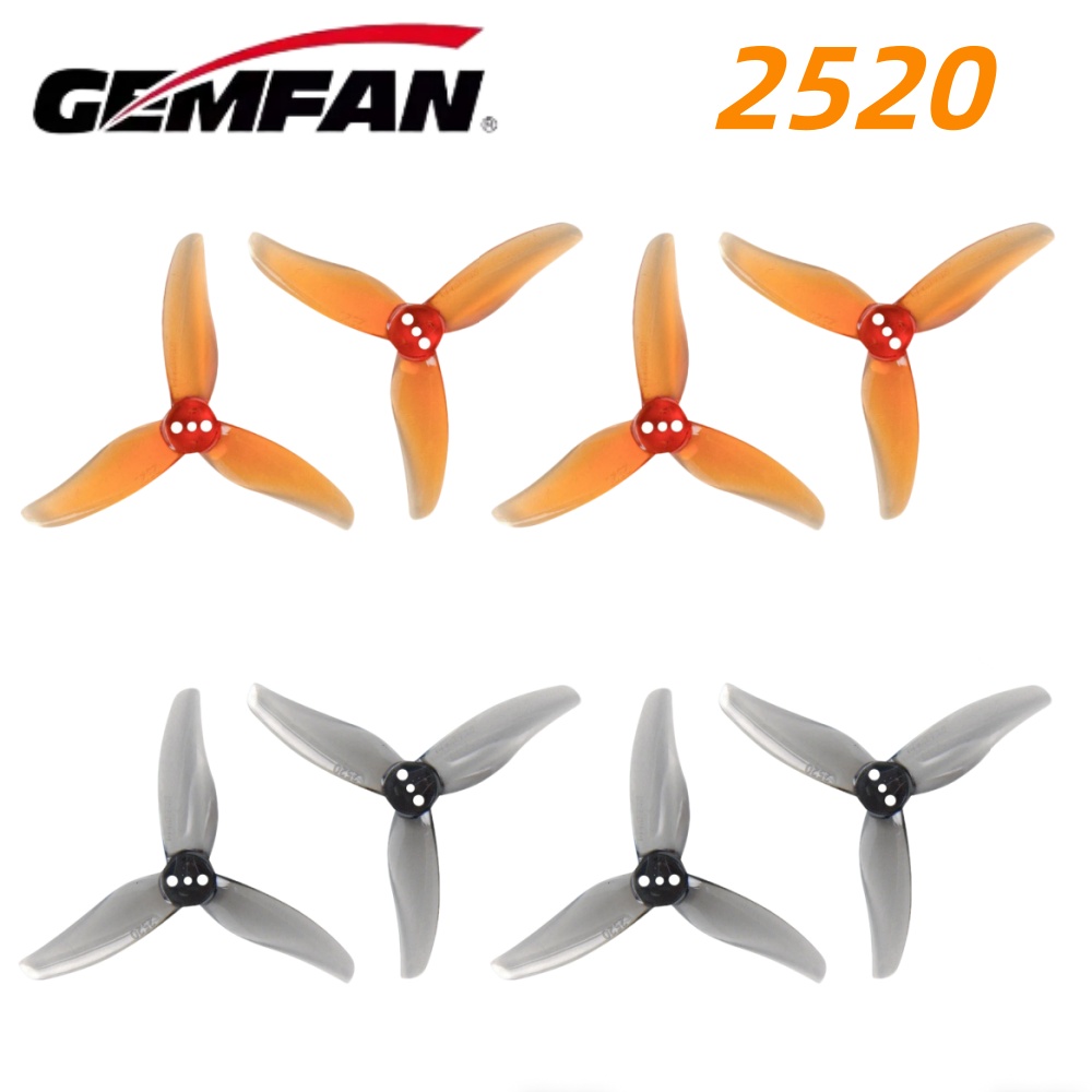 4Pairs Gemfan Hurricane 2520 2 - Drone Tech Rc review and price