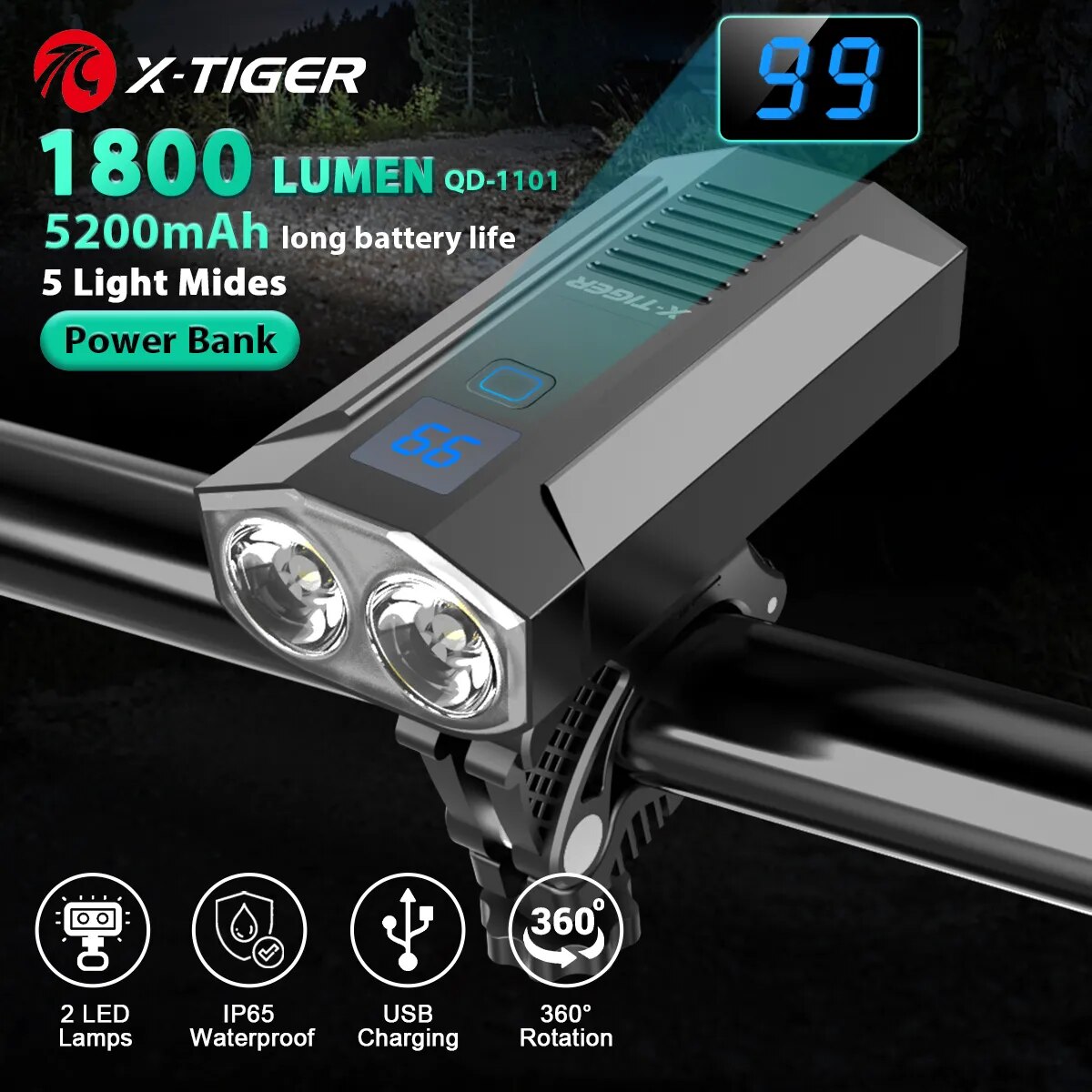 X-Tiger Bike Light Headlight B - Drone Keh Rc K11 Turbo review and price