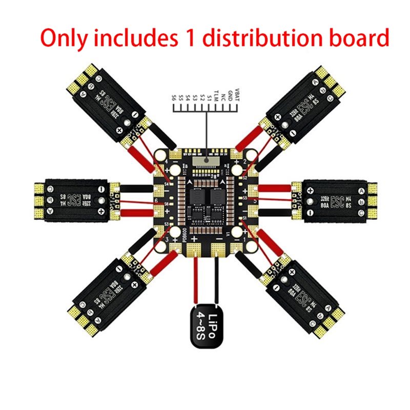 【CYBER MONDAY】1 Pc PDB600A 8S  - Drone Rc Board review and price