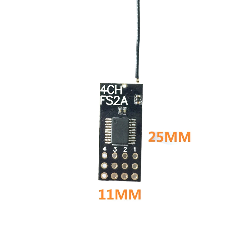 Flysky FS2A Mini Receiver 4CH  - Drone Rc Mini review and price