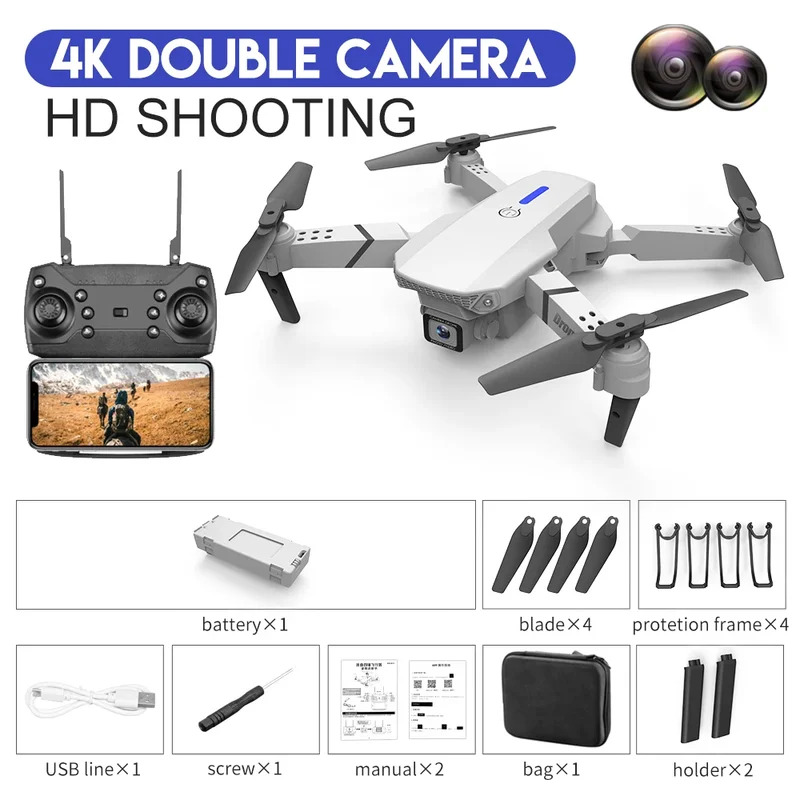 E88 ProIntelligent Folding Dro - Drone Z review and price