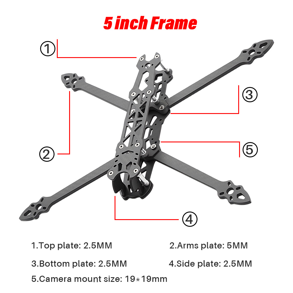Mark4 5inch FPV Racing Drone F - Carbon Fiber Drone Arm review and price