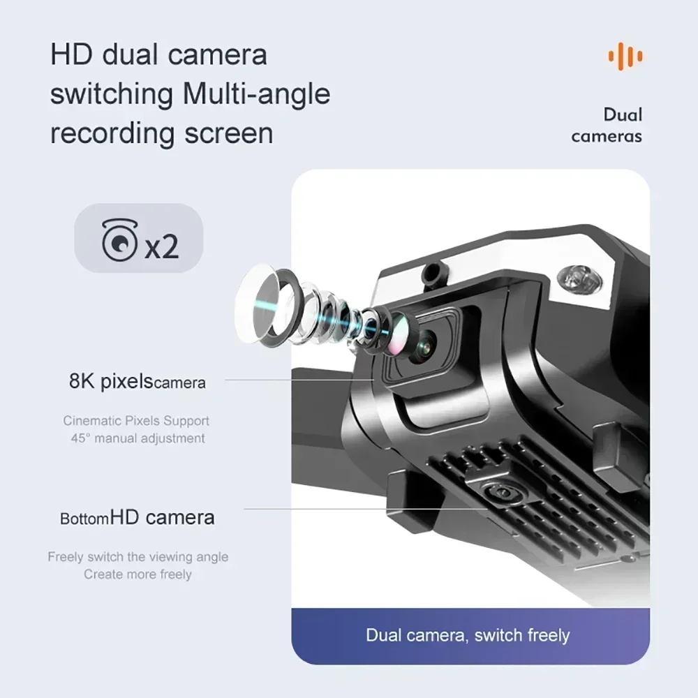 G6 pro Drone with 8K Dual Came - Drone Rc Cable review and price