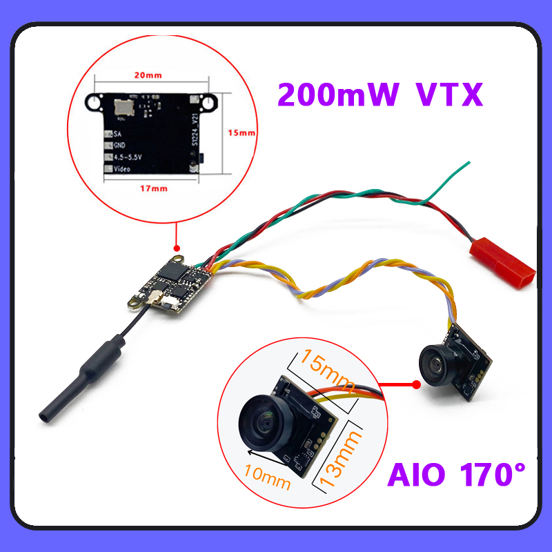 SLONWAKE 5.8G 1200TVL FPV Came - Drone Rc Mini review and price