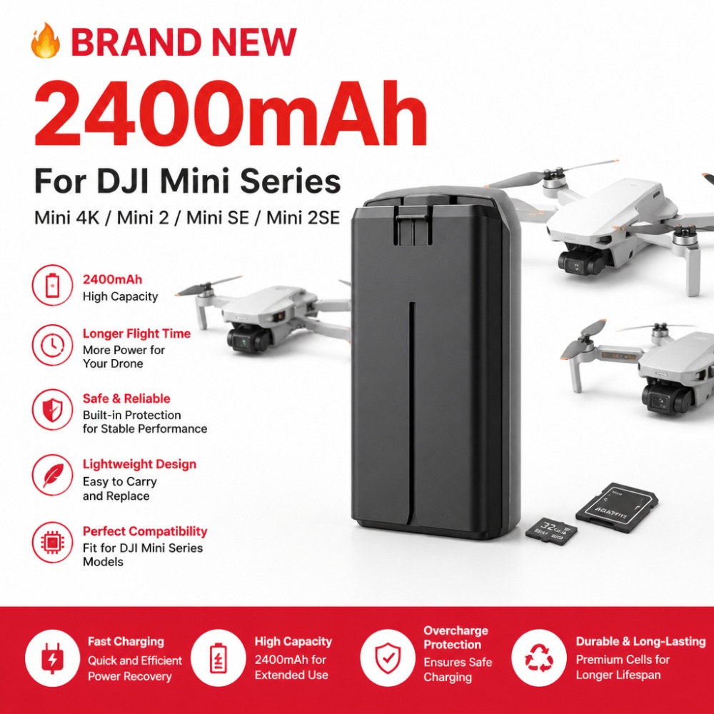 2400mAh Battery for DJI Mini 4 - Drone Smart Rc review and price