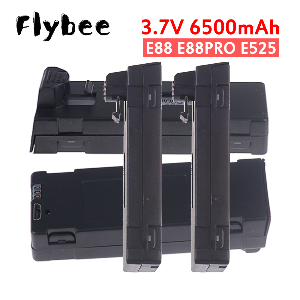 Rechargeable 3.7V 6500mAh E88P - Drone Rc E99 Pro review and price