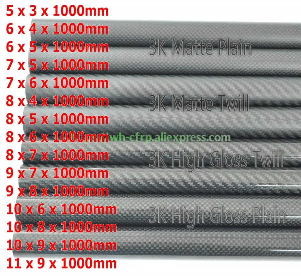 Carbon Fiber Tube 5mm 6mm 7mm  - Carbon Fiber Drone Arm review and price
